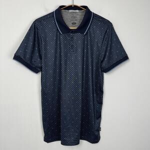 LEG3ND Polo Shirt Men's Small Navy Short Sleeve Golf Performance Extreme Stretch